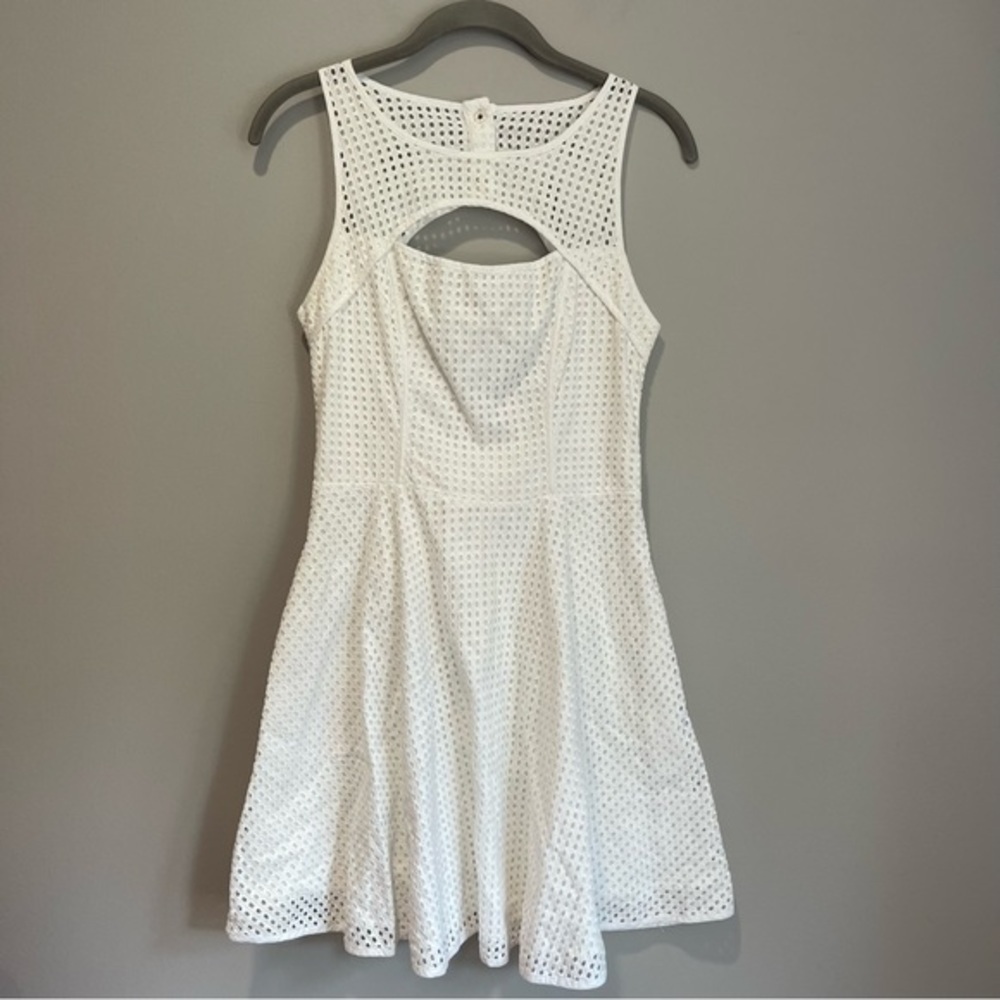 Guess White A-Line Dress